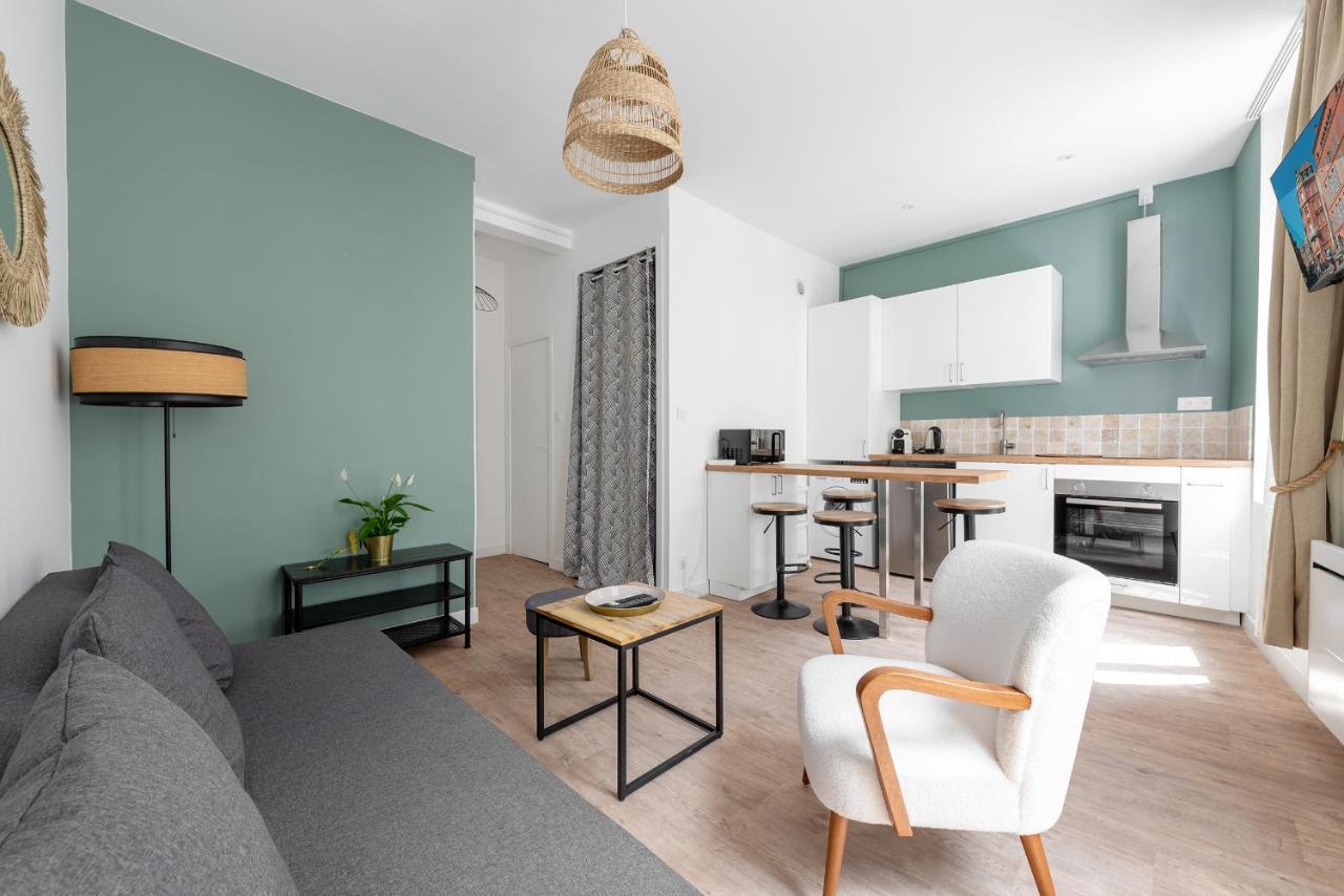 Ferienwohnung Le Stalingrad - T2 Moderne - A 2 Pas De La Gare Toulouse Exterior foto